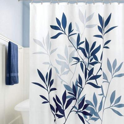 China Sustainable Printing Waterproof Shower Curtains for sale