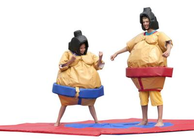 China Kids Inflatable Sumo Wrestling Suits Costume ,  Adult Sport Games Blow Up Sumo Wrestling for sale