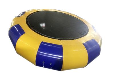 China Adult Giant Inflatable Water Trampoline , Inflatable Lake Blow Up Water Trampoline for sale