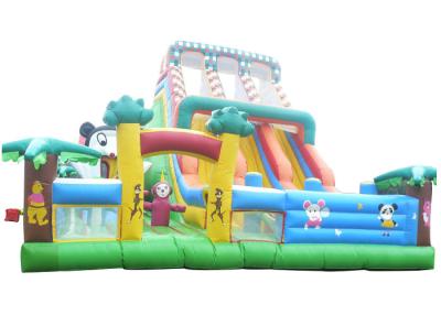 China Big Indoor Inflatable Toddler Jumping Castle , Attractive Inflatable Amusement Park for sale