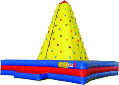 China Toddler Inflatable Mountain Climbing Multi - Color , Customized Funny Blow Up Climbing Wall for sale