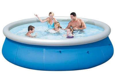 China Family Round Large Inflatable Swimming Pool Digital Printing 360 X 90 Cm Customized for sale