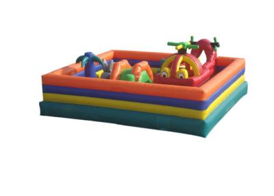 China Giant Inflatable Toddler Playground , Blow Up Bounce House Indoor Playground Safe Nontoxic for sale