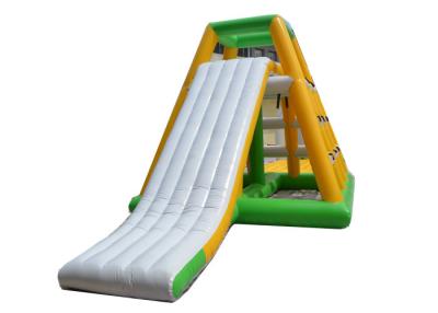 China Adults Climbing Inflatable Jungle Joe Water Park Equipment With Slide for sale