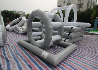 China Grey Inflatable Rolling Ball Water Park Equipment For Adult / Child for sale