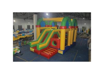 China La diapositiva inflable grande de los niños, calidad comercial básica explota la diapositiva inflable de la gorila en venta