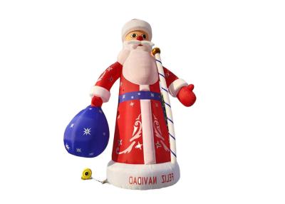 China Holiday Oxford cloth christmas inflatable gift bag Santa Claus  for advertising zu verkaufen