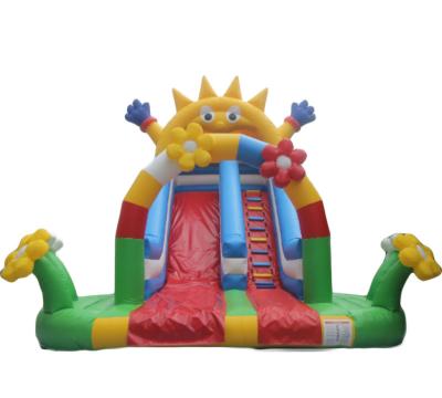 China Sun funny park customized PVC inflatable game water slide baby bouncer for kids zu verkaufen