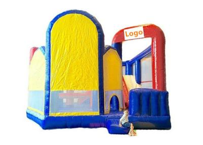 Cina Inflatable Fun Park Combo Bouncer House Kids Play Jumping Trampoline Moon Bounce in vendita