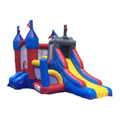 Cina Grey Inflatable Bouncer Castle Kids Air Games Inflatable Trampoline Party Rental in vendita