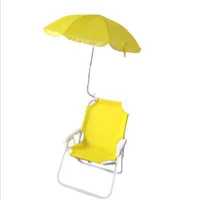 China Modern Beach Baby Folding Chair Camping Chair Light Weight Folding Outdoor Folding Chair With Umbrella for sale