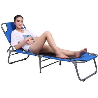 China Wholesale Outdoor Portable Folding Bed Metal Quick Release Time Furniture Outdoor Folding Camping Bed For Adult for sale