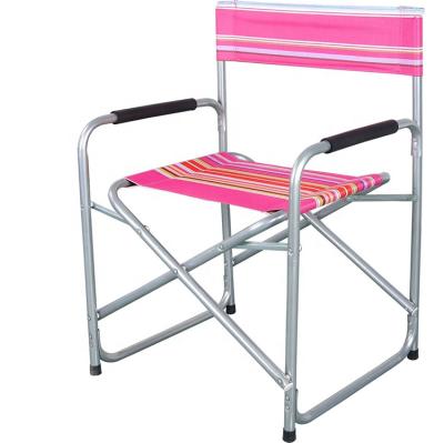 China Modern Portable Aluminum Folding Chair Camp Chair Outdoor Folding Manager Chair for sale