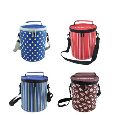 China New Design Aluminum Foil Tote Shoulder Food Insulated Lunch Bag Insulated Drinks Food Cooler Bag for sale