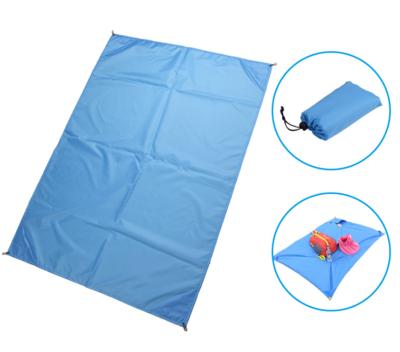 China Outdoor Lightweight Camping Compact Waterproof Mat Portable Picnic Pocket Cover Sand Proof Ultralight Beach Blanket for sale