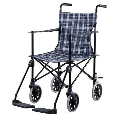 China Outdoor Portable Folding Lighting Wheelchair 55*55*103CM for sale