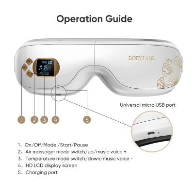 China Intelligent Eye Massage BODYLAND Eye Massager for sale