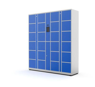 China Public temporary storage and take mobile APP control QR code locker for sale