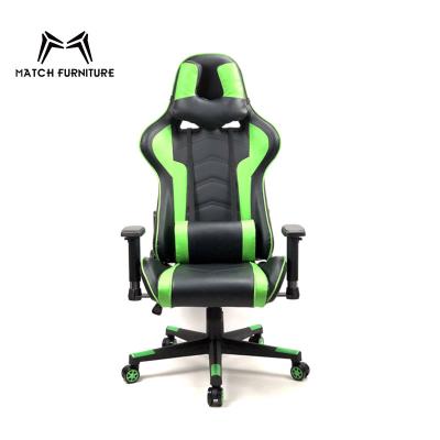 China (Size) FreeSample Adjustable Gamer Gaming Chairs PU Leather Wrapping Swivel 180 Degrees Cadeira De Jogos Silla Game Gaming Chair for sale