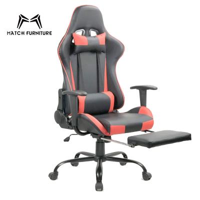 China High Quality Leather Ergonomic Adjustable Swivel Chair PU Swivel Chair Computer Actions Gaming Chair Office for sale