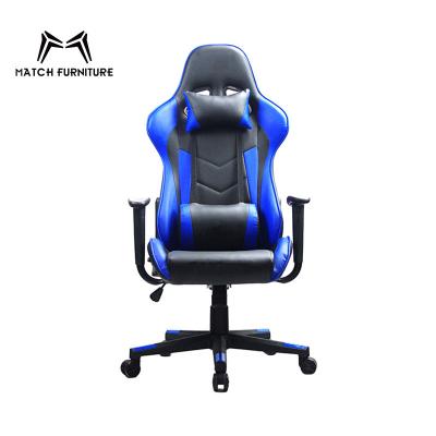 China Swivel Chair PC Racing Extended Silla Gamer Leather Chair Dropshipping Led Computer Gaming for sale