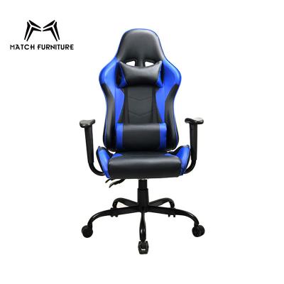 China (Size)Adjustable Commercial Cheap Comfortable Adjustable Leather PC Games Racing Gaming Chair for sale