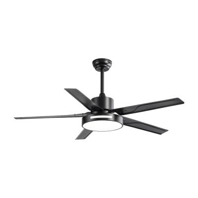 China Steel Electric Ceiling Fan Energy Saving Home Appliance Low Power Consumption 220v 42inch 52inch With Light for sale