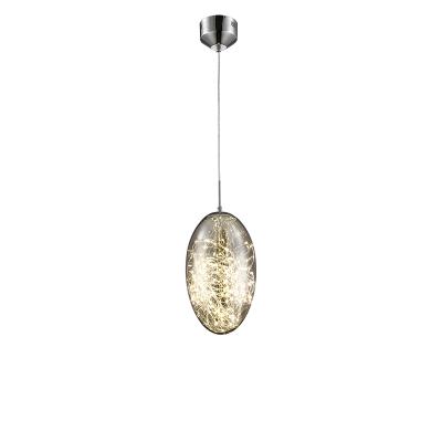 China FENRIR Modern Decorative Nordic Linear Glass Ball Led Hanging Pendant Light for sale