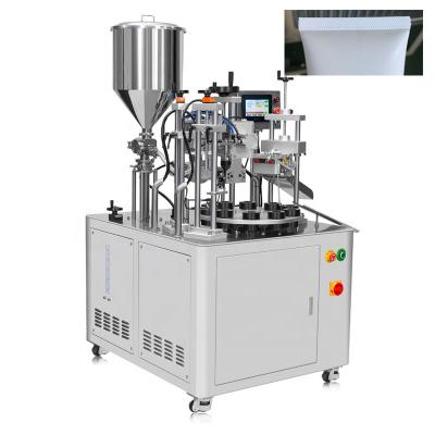 China Semi Automatic Food Plastic Soft Tube Filling Cosmetic Tube Ultrasonic Sealing Machine For Sale for sale