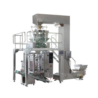 China Potato Chips Automatic Weighing Food Packaging Machine for sale