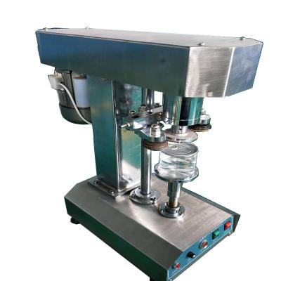 China Cheap Semi-automatic Table Top Plastic Capsule Lid Food Price Capping Machine for sale