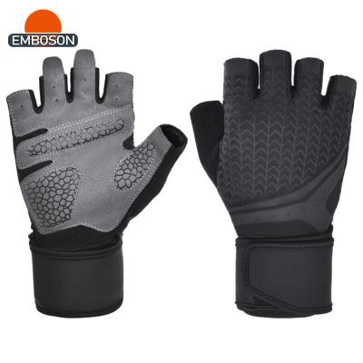 China DIY Hot Selling Fingerless Grip Glove Printing Glove Mechanic Gloves for sale