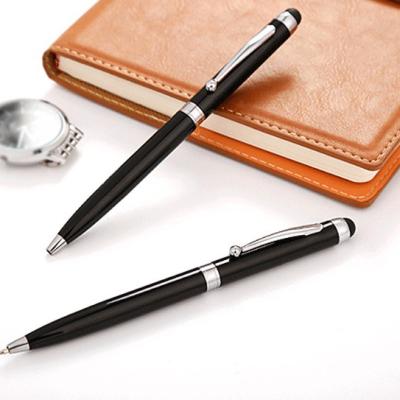 China Soft Touch Touch Screen Design Unique Mont Blank Metal Sign Pen Ballpoint Pen For Gift With Laser Engraved Custom Logo for sale