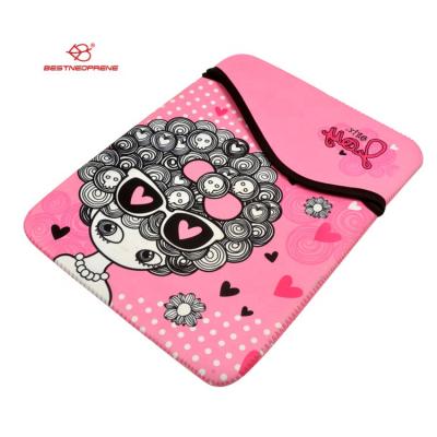 China 2019 Eco - Friendly New Fashion Outside Product Cartoon Neoprene Notebook Bag Sleeve For Women for sale