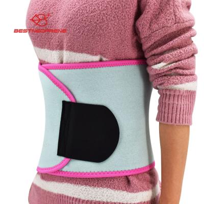 China Custom Super Slim Lumbar Lower Back Belt / New Trend Eco-friendly Lumbar Support Brace For Sports And Fitness for sale