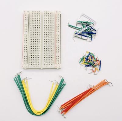 China Mini Board U Shape Solid Wire 319030000 Prototype Board Breadboard Wire L82*W53*H9mm for sale