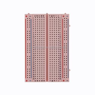 China New ABS PCB 400 Universal Tie Points Colorful Welded Breadboard for sale