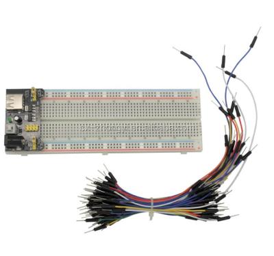 China Test Use Plastic And Metal Breadboard And Power Supply for sale