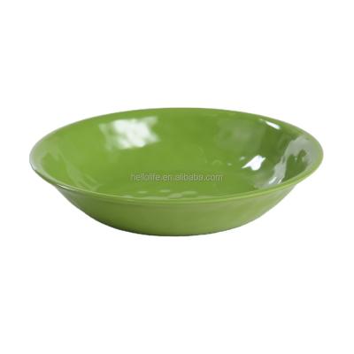 China Viable Classic Custom Colored Melamine Large Home Salad Tableware Serving Bowls for sale