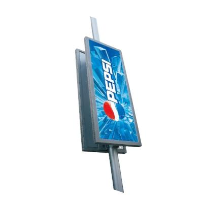 China Outdoor Pole Street Light Advertising Light Box for sale