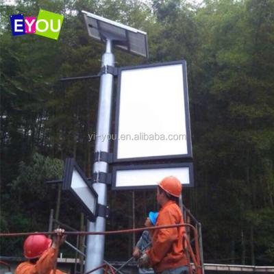 China Outdoor Customized Paint Color And Size Plastic Enclosure Light Box For AD for sale