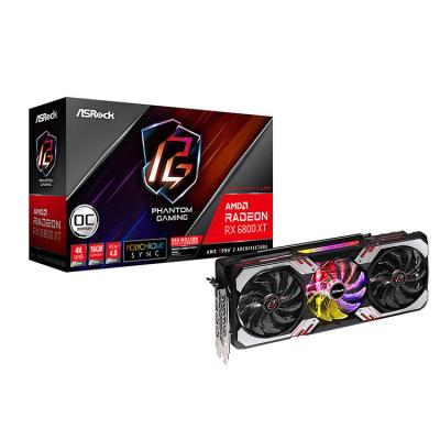 China Workstation Amd Radeon Phantom Gaming D 16g OC Sapphire Nitro Graphics Card Used 16gb Gddr6 Asrock Rx 6800 Xt for sale