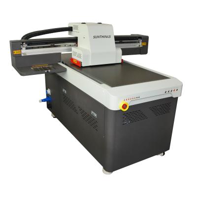 China Building Material Shops Sunthinks Hot Sale! ! Small Format SG6090 LED UV Flatbed Printer With Ricoh GH2200 Head for sale