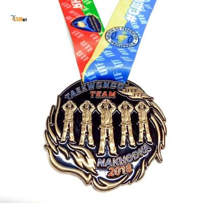 China Bsci Disney Certified Factory Custom Running Sport Marathon Award Race Award Cup Medal for sale