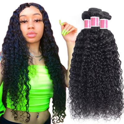 China 8-40inch Cuticle Aligned 100% Cuticle Aligned Brazilian Curly Kinky Curly Human Hair 8-40inch In Stock for sale