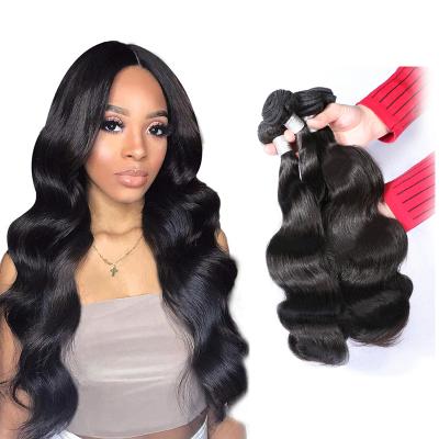 China 100% virgin hair weft wholesale cuticle aligned unprocessed cheap factory price body wave hair bundles for sale