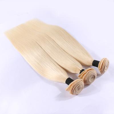 China Unprocessed Virgin Hair 613 Straight Blonde Wave Hair Bundles, 10 Inch A 40 Russian Virgin Hair 613, 613 Virgin Hair Raw Blonde 613 Hair Vendors for sale