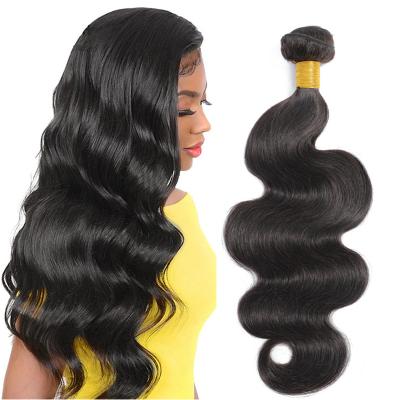 China Body Wave Hair Vendors, Cuticle Aligned Brazilian Hair Bundles, Wholesale Unprocessed Mink Natural Black Body Wave 100% Virgin Hair for sale