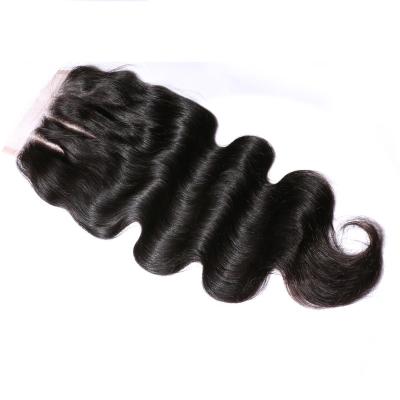 China WHOLE Body Wave Cheap Remy Lace Frontal Closure 150% Density 5*5 Straight Lace Closure For Women for sale