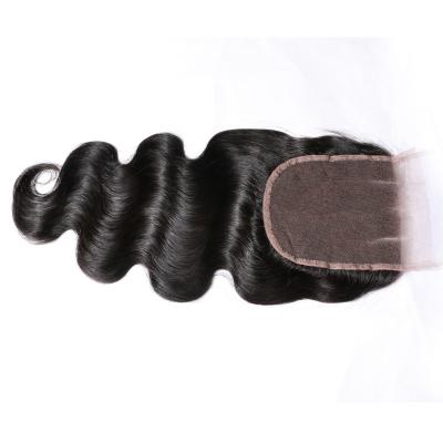 China Silky Straight Body Wave Hair Bundle Extension With 5x5 Lace Closure Wholesale Brazilian 12A Cuticle Aligned Raw Virgin Hair Supplier for sale